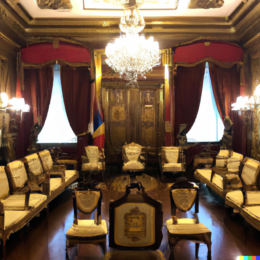 Malacañang Palace throne room